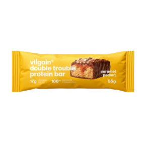 Vilgain Double Trouble Protein Bar Arašídy se slaným karamelem 55g
